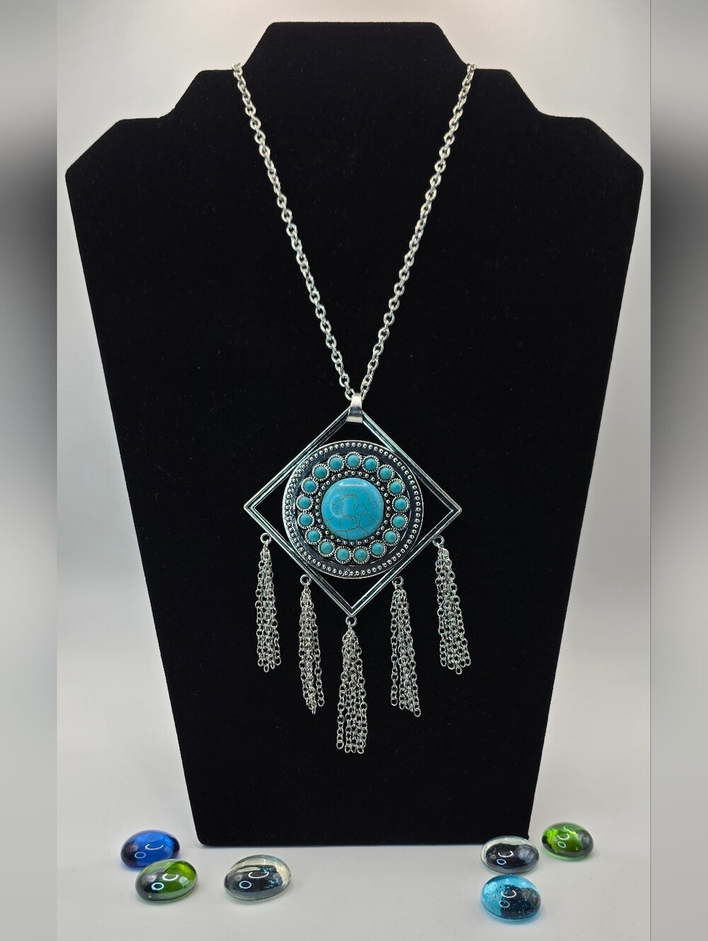Paparazzi Necklace and Earrings Set (NL192)